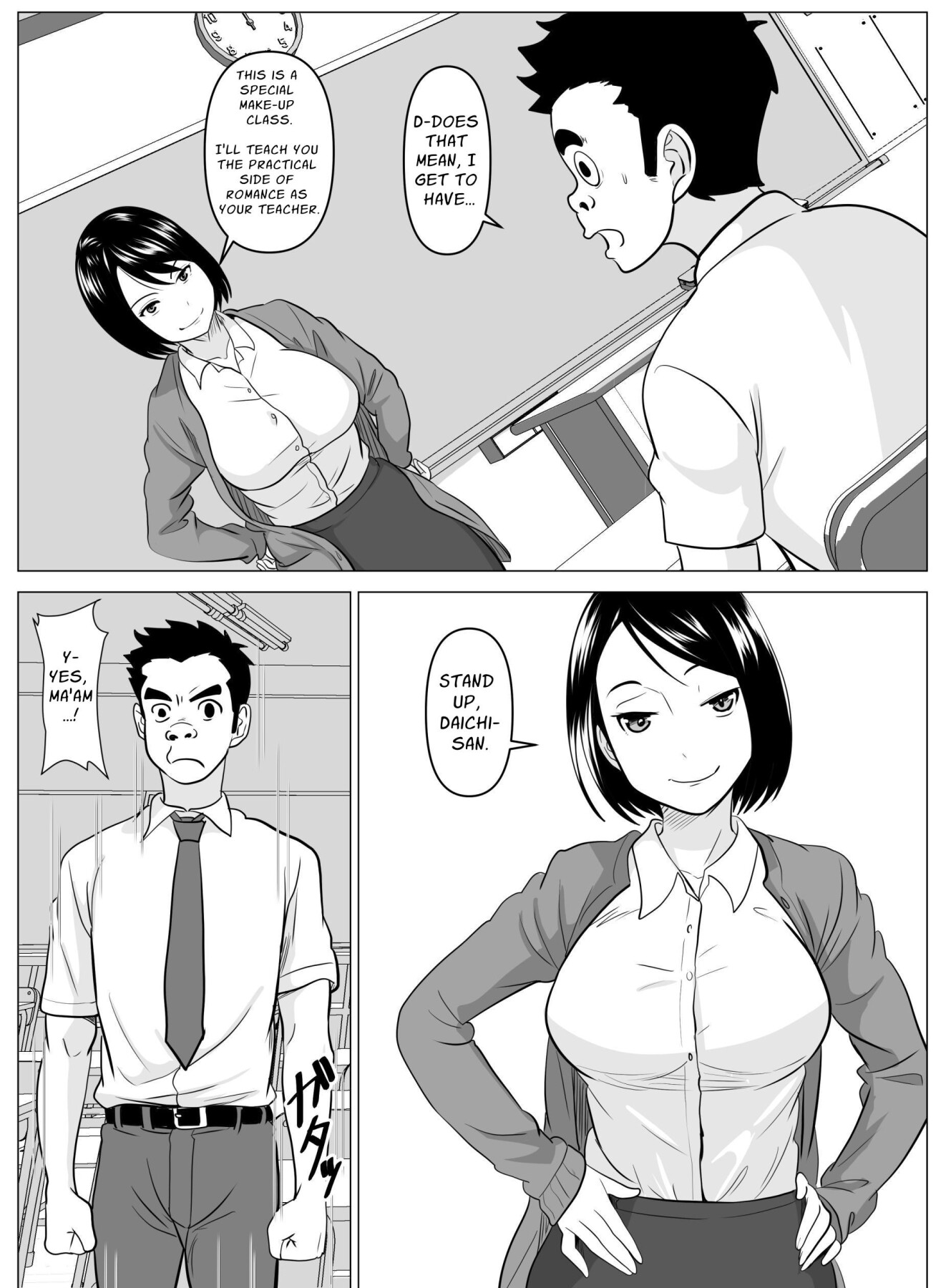 hentai manga Sensei Will Help You Graduate Virginity